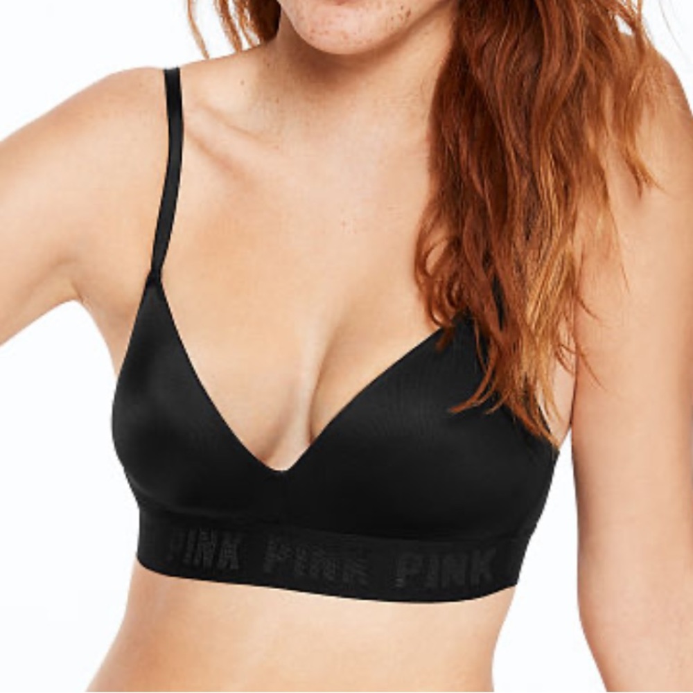 VS PINK lightly lined BRA
